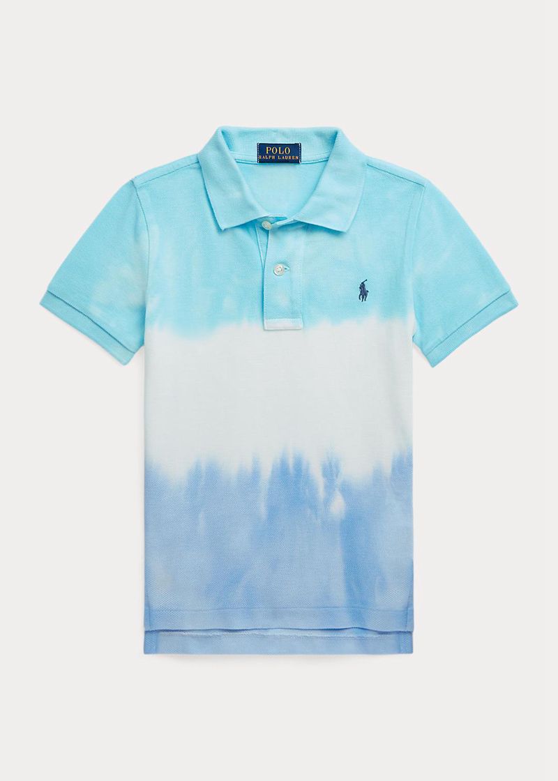 ラルフ ローレン ポロシャツ ボーイ カラー 1.5-6 年 Tie-dye コットン Mesh IQGWY4385